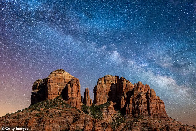 There have also been claims that Sedona has an 'alien base' hidden just outside the town in a desolate area