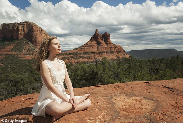The paranormal was not associated with Sedona until the 1970s when psychic Paige Bryant visited the town and declared certain places were vortexes (Pictured: stock image)
