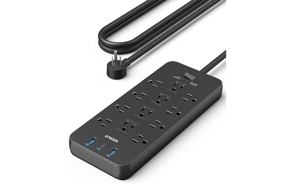  Anker 351 Power Strip with Surge Protector 