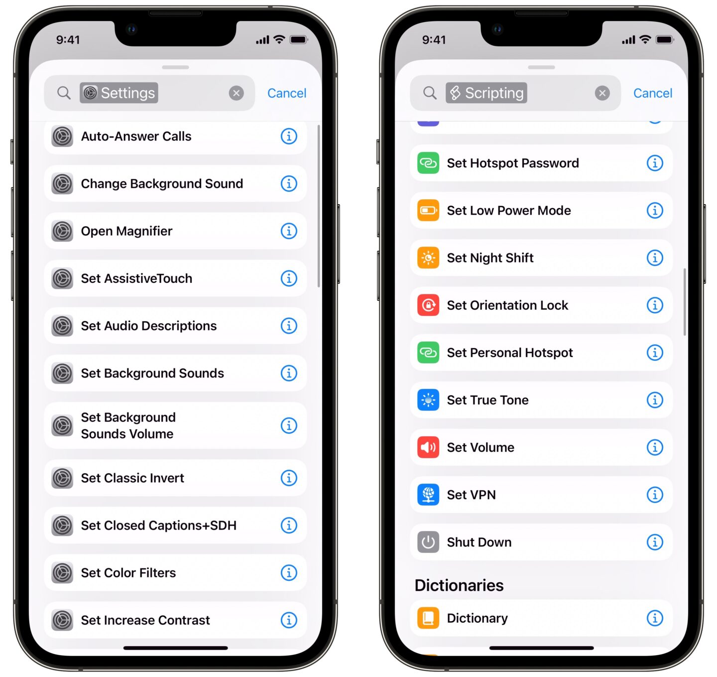 Quick Settings Shortcuts Settings and Device shortcuts