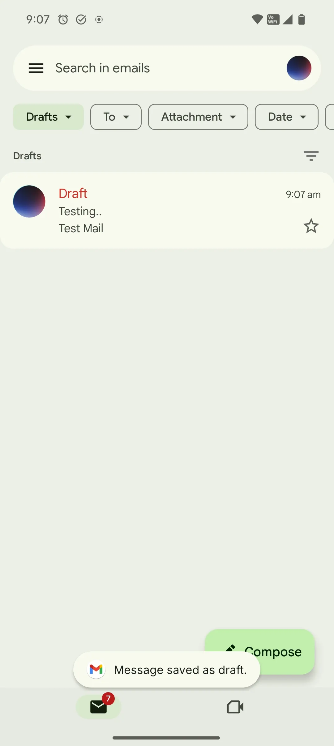 Gmail Material 3 Expressive UI update 3