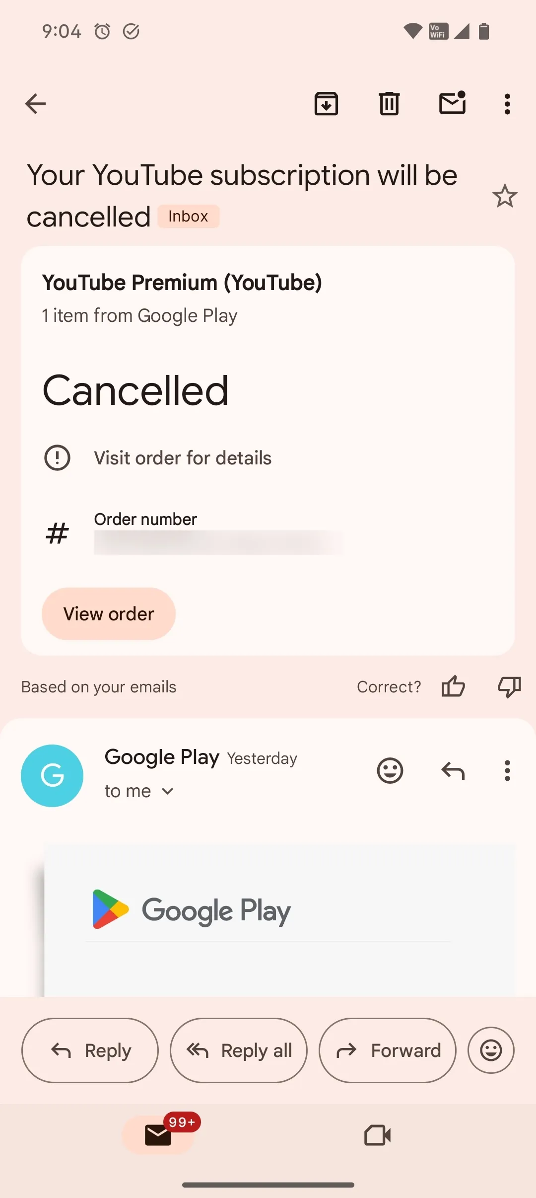 Gmail Material 3 Expressive UI update 4