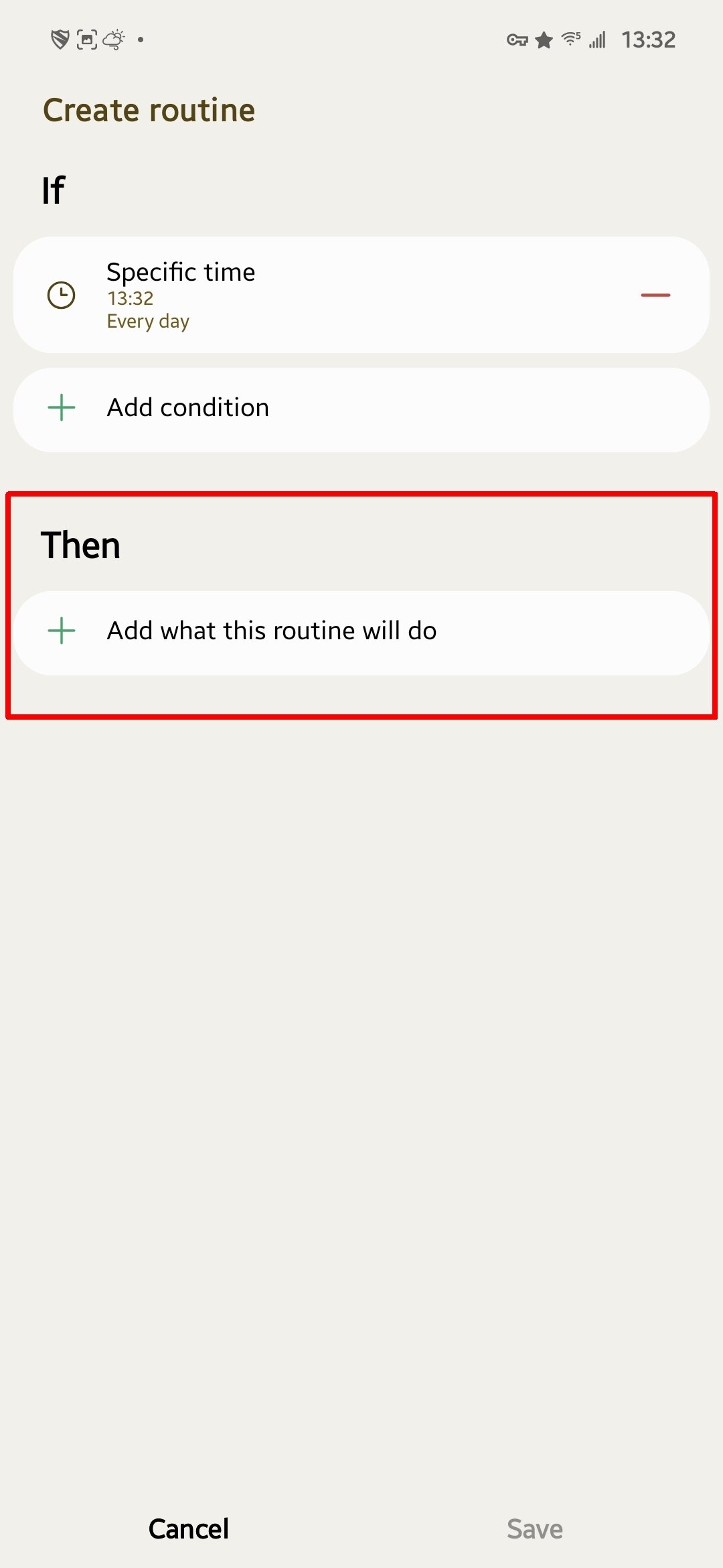 samsung modes and routines play store macro trigger 18