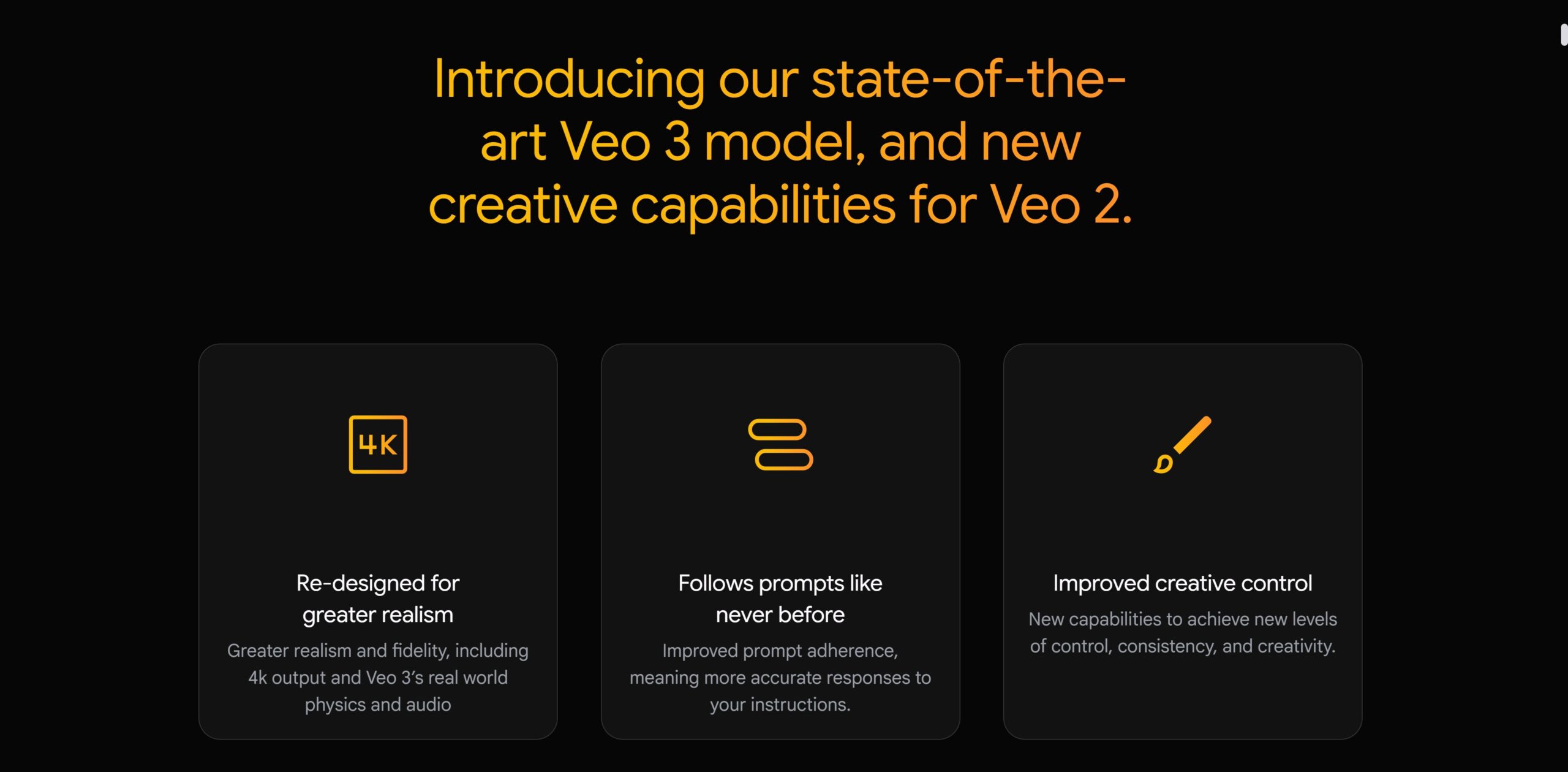 Veo 3 vs Veo 2 Veo 3 vs Veo 2