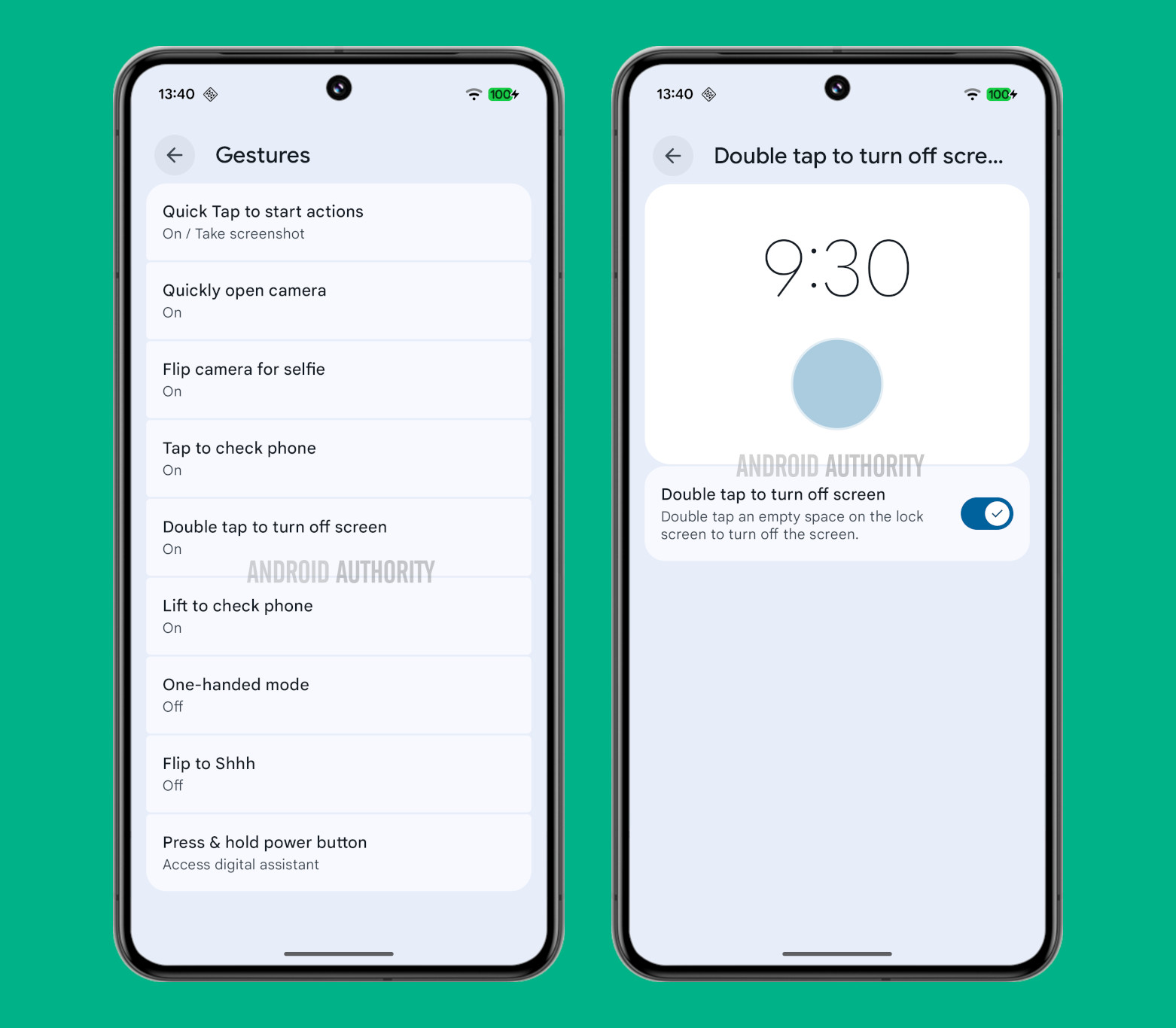 Double tap to sleep settings in Android 16 QPR1 Double tap to sleep settings in Android 16 QPR1
