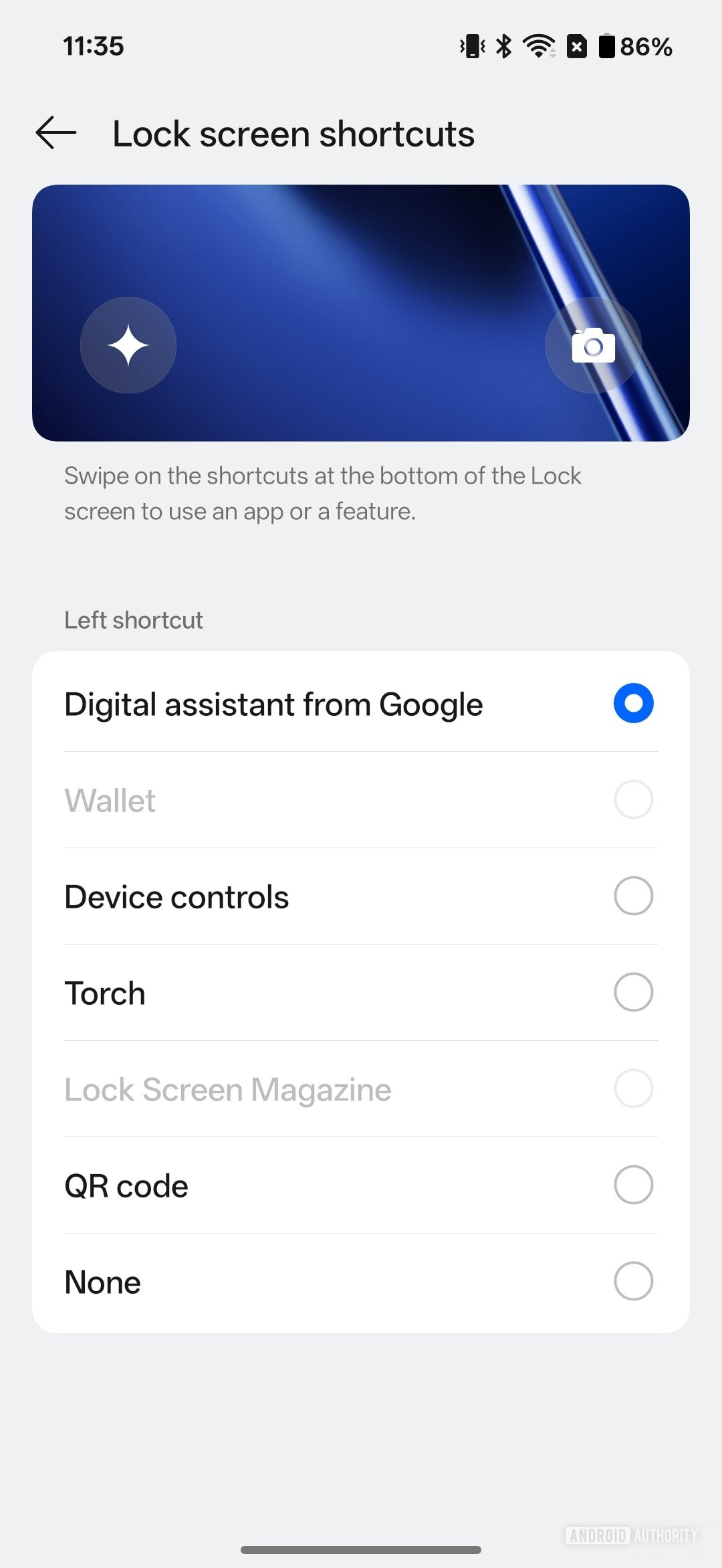 OnePlus 13s Gemini shortcut on the lock screen (1)