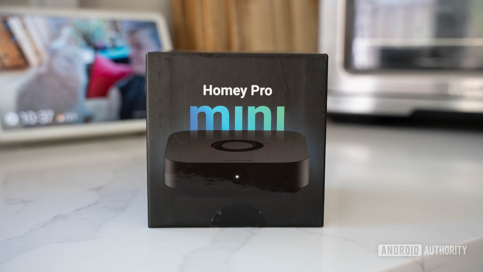 Homey Pro Mini retail box Homey Pro Mini retail box