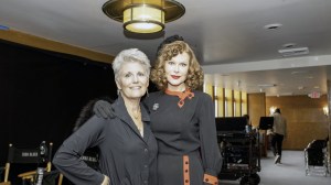 Lucie Arnaz and Nicole Kidman on the set of "Being the Ricardos."