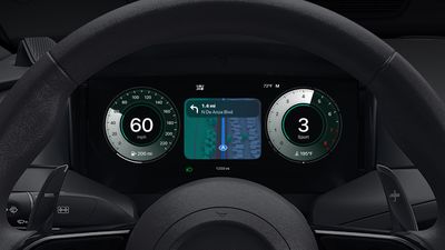 Apple CarPlay Ultra cluster Maps
