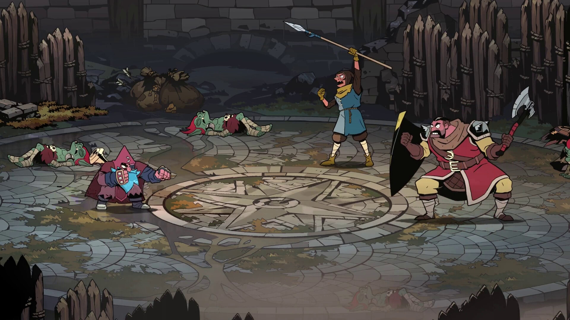 A screenshot form Absolum.