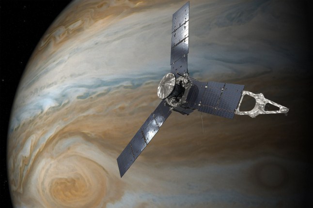 Stunning new images of Jupiter show vast swirling clouds